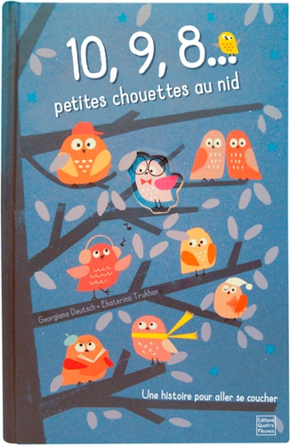 10, 9, 8... petites chouettes au nid | Fraisse, Frédérique