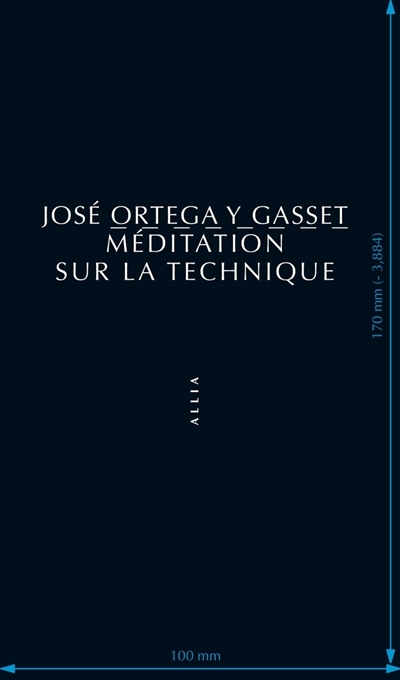 Méditation sur la Technique | Ortega y Gasset, José