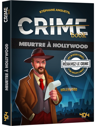 Crime book - Meurtre à Hollywood | Anquetil, Stéphane