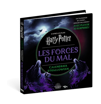 Harry Potter : les forces du mal : calendrier d'Halloween officiel | 