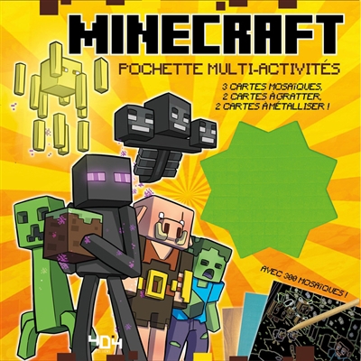Minecraft : pochette multi-activités | Sabella, Arianna (Illustrateur)