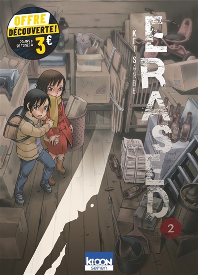 Erased T.02 (Éd. prix découverte) | Sanbe, Kei (Auteur)