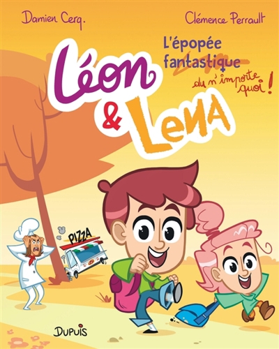 Léon et Lena T.03 - L'épopée fantastique | Cerq., Damien (Auteur) | Perrault, Clémence (Illustrateur)