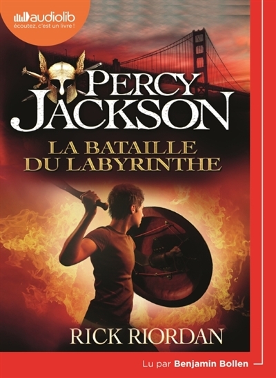 Percy Jackson t.04 - La bataille du labyrinthe (AUDIO) | Riordan, Rick