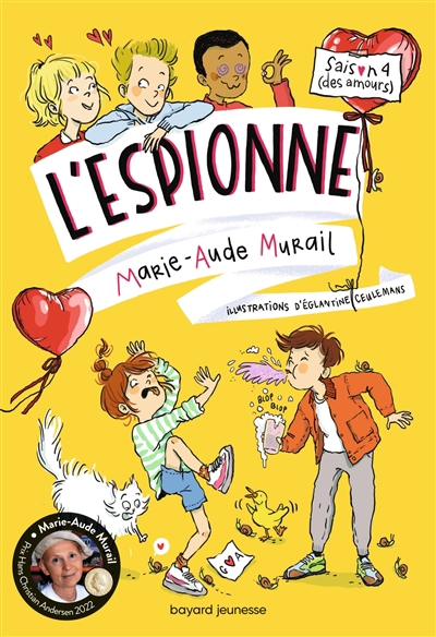 L'espionne T.04 - Des amours | Murail, Marie-Aude (Auteur) | Ceulemans, Eglantine (Illustrateur)