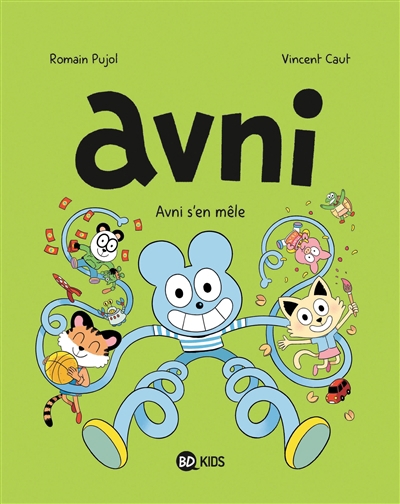 Avni T.04 - Avni s'en mêle | Pujol, Romain (Auteur) | Caut, Vincent (Illustrateur)