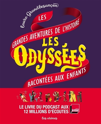 Odyssées : les grandes aventures de l'histoire racontées aux enfants (Les) | Grandbesançon, Laure