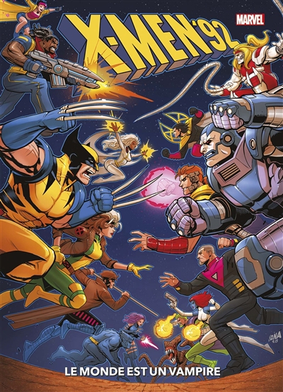 X-men '92 T.01 - monde est un vampire (Le) | Sims, Chris (Auteur) | Bowers, Chad (Auteur) | Firmansyah, Alti (Illustrateur) | Hamscher, Cory (Illustrateur)