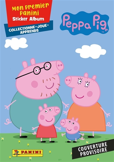 Peppa Pig : mon premier Panini sticker album : collectionne, joue, apprends | 