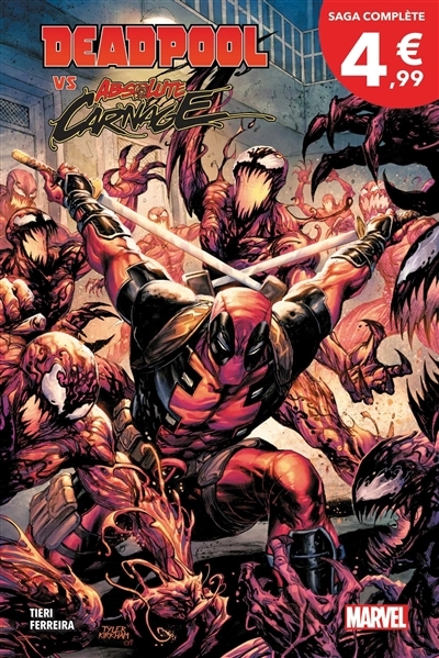 Deadpool vs Absolute Carnage | Tieri, Frank (Auteur) | Ferreira, Marcelo (Illustrateur)