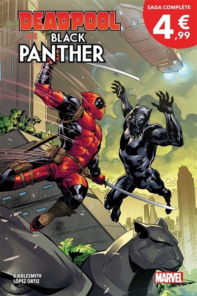 Deadpool vs Black Panther | Kibblesmith, Daniel (Auteur) | Lopez Ortiz, Ricardo (Illustrateur)