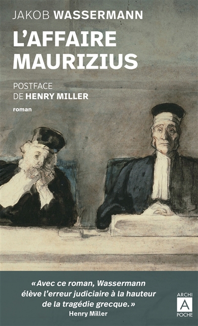 L'affaire Maurizius | Wassermann, Jakob