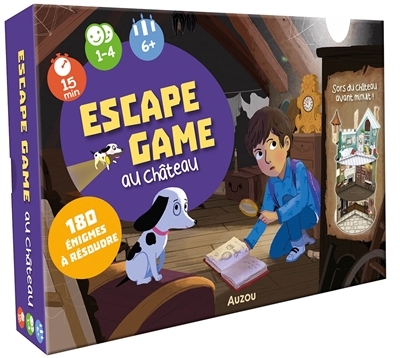 Escape game au château (coffret) | Jeux coopératifs