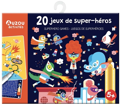 20 jeux de super-héros  | Mercier, Julie