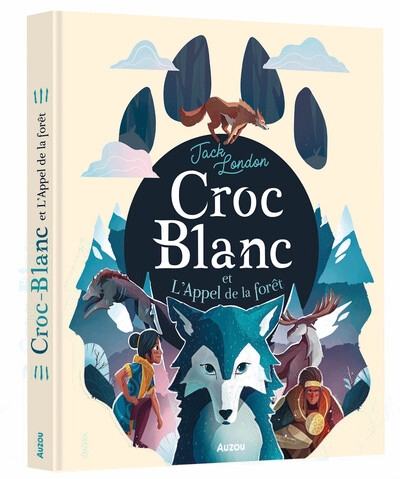 Croc-Blanc ; L'appel de la forêt | London, Jack (Auteur) | Eor Glass Studio (Illustrateur)