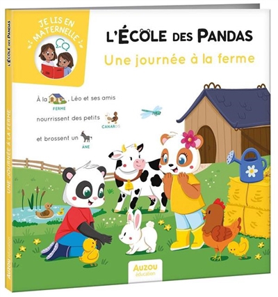 L'école des pandas - Une journée à la ferme | Butet, Dominique (Auteur) | Mirabel, Déborah (Auteur) | Vayounette (Illustrateur)