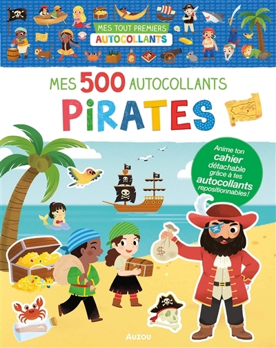 Mes 500 autocollants pirates | Wu, Yi-Hsuan (Illustrateur)