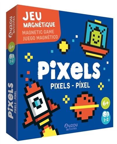 Pixels : jeu magnétique / Pixels : magnetic game | Jeux magnétiques