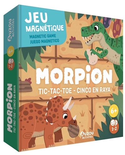 Morpion : jeu magnétique / Tic-tac-toe : magnetic game | Jeux magnétiques