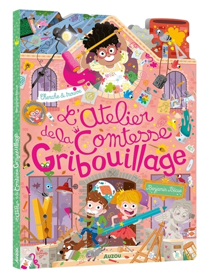 L'atelier de la comtesse Gribouillage : cherche & trouve | Bécue, Benjamin (Auteur)