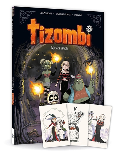 Tizombi T.04-  Mondes cruels | Cazenove, Christophe (Auteur) | Maury, William (Illustrateur)