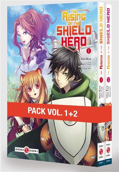 The rising of the shield hero : pack T.01 + T.02 | Aiya, Kyû (Auteur) | Minami, Seira (Illustrateur)