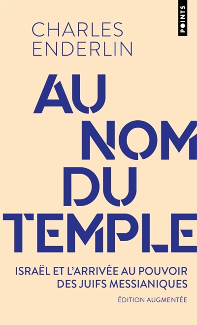 Au nom du Temple | Enderlin, Charles