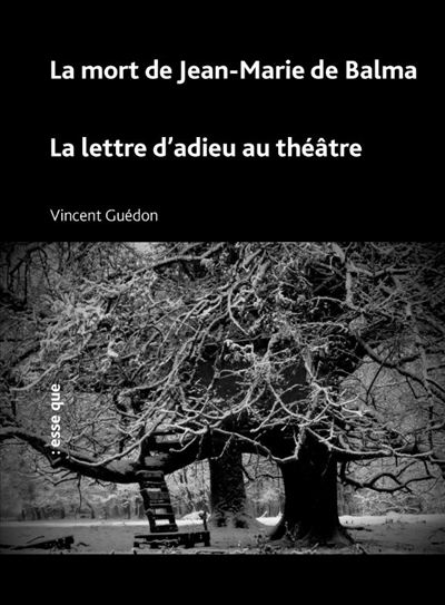 Mort de Jean-Marie de Balma ; La lettre d'adieu au théâtre (La) | Guédon, Vincent