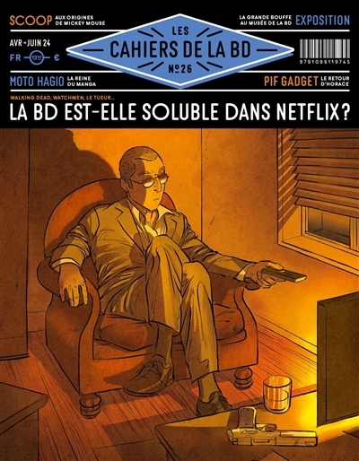 Cahiers de la BD, n°26. La BD est-elle soluble dans Netflix ? (Les) | 