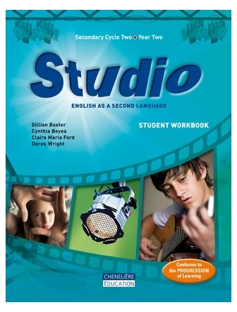 Studio - Secondary 4 - COMBO - Printed AND digital Student Workbook for 1 year | 